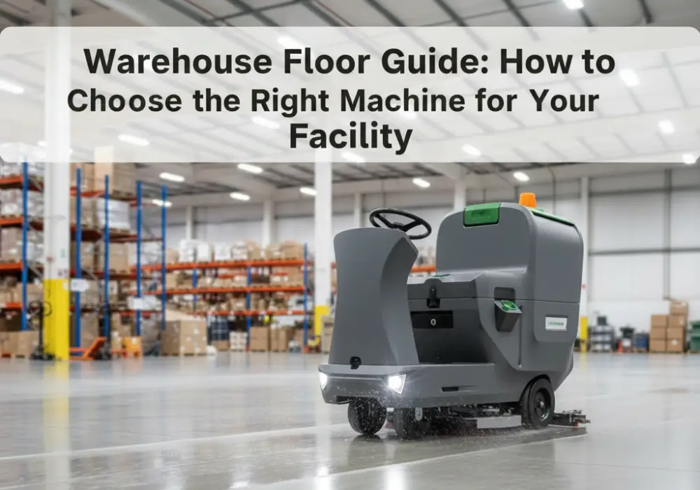 Warehouse Floor Scrubber Guide How to Choose the Right Machine for Your Facility