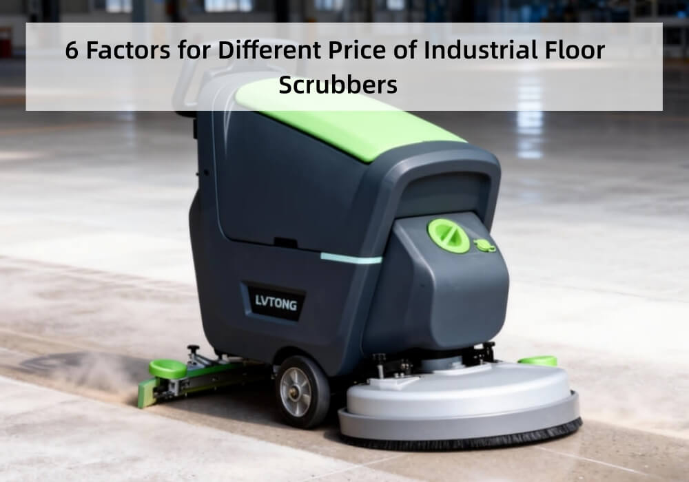 6 fatores que influenciam o preço das lavadoras de piso industriais
