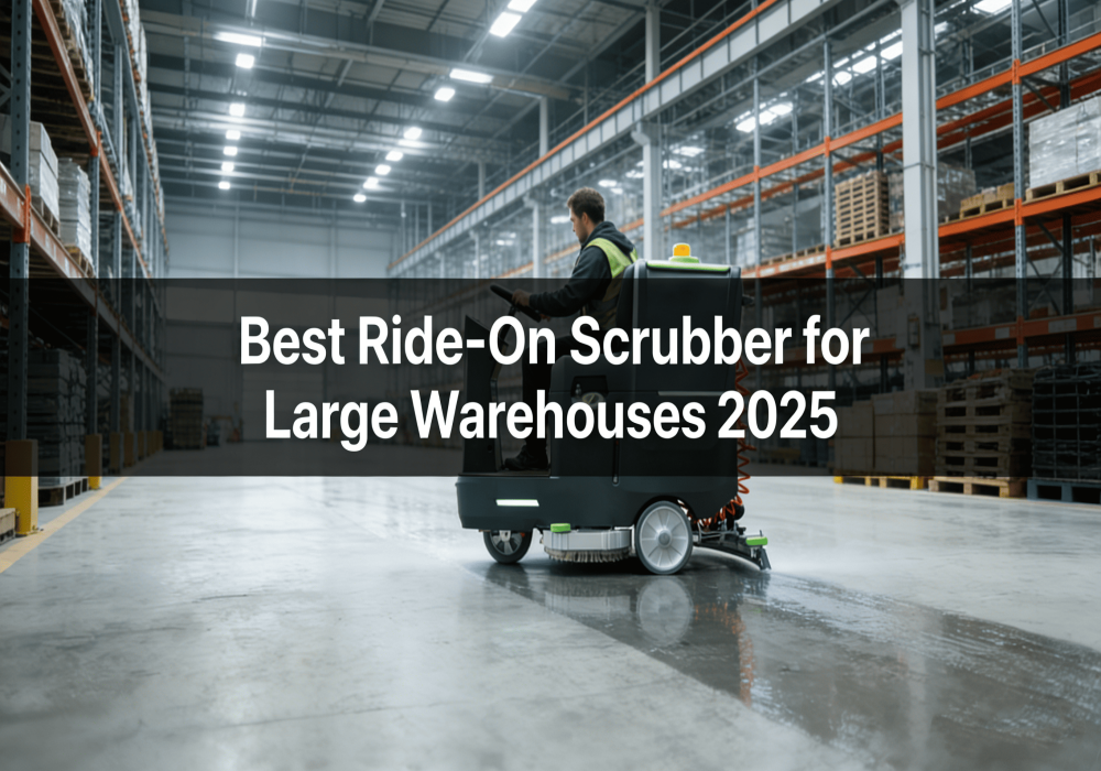 Melhor lavadora de piso autopropelida para grandes armazéns em 2025