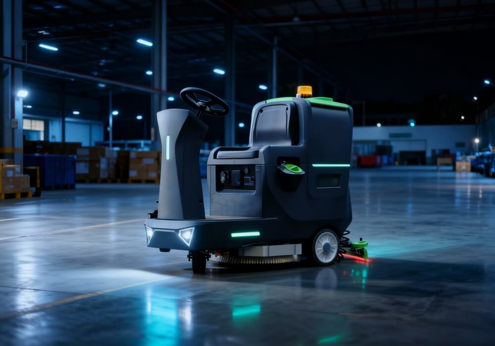 industrial floor scrubber parameters