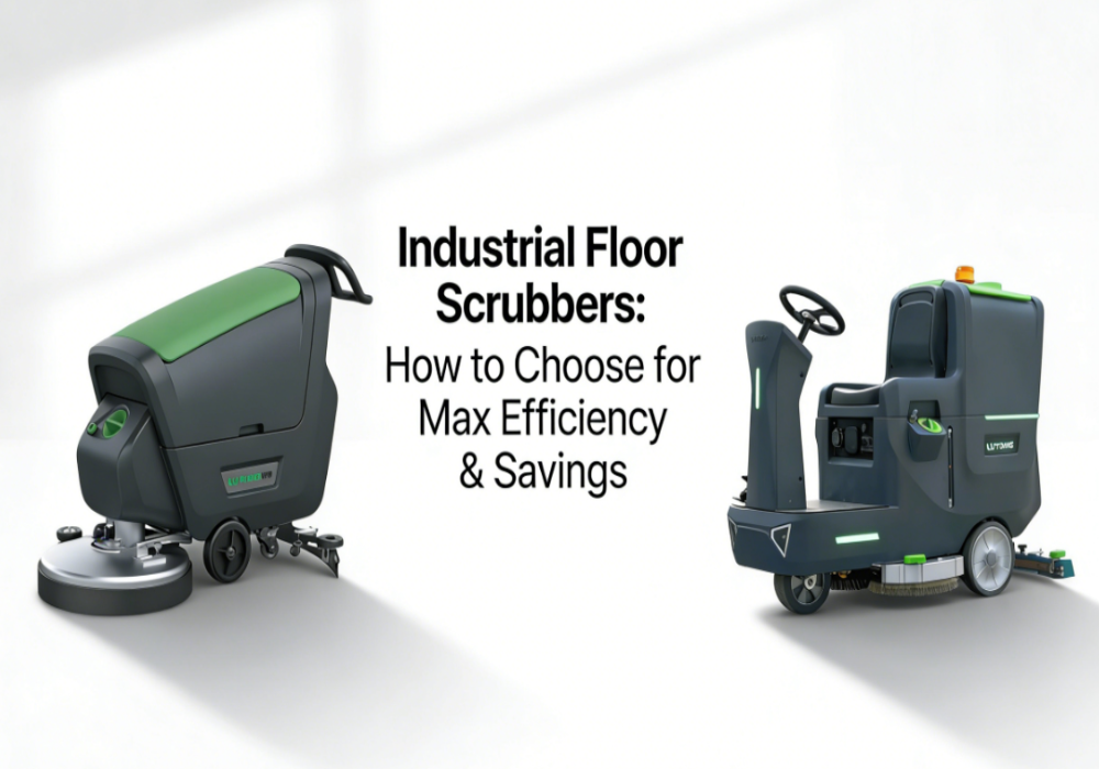 Lavadoras de piso industriais: como escolher para máxima eficiência e economia