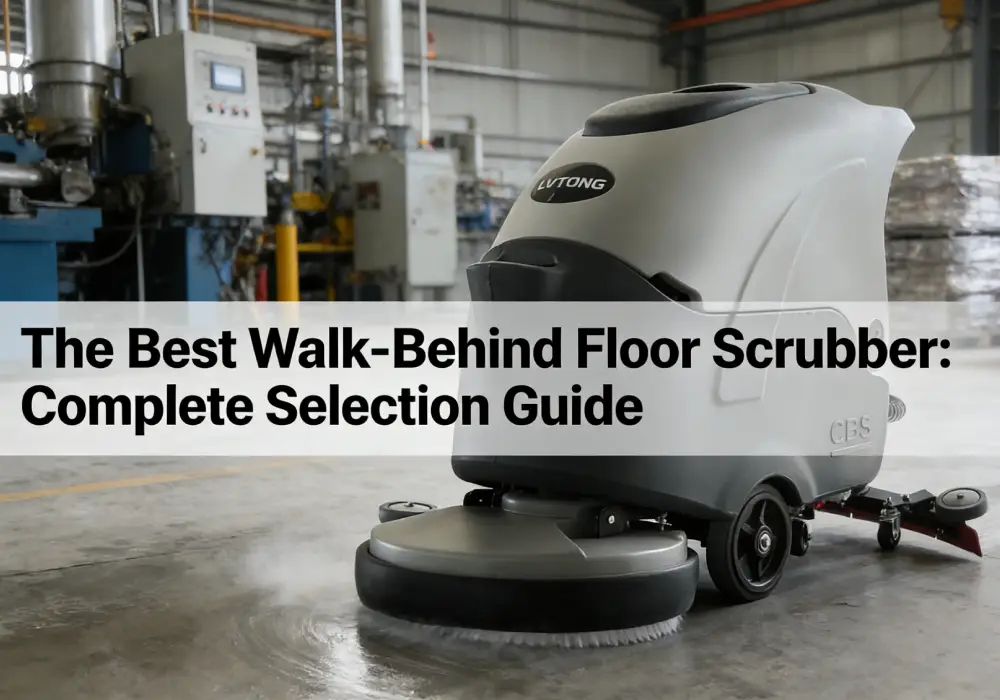 The Best Walk-Behind Floor Scrubber Complete Selection Guide