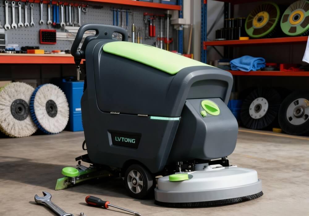 After sales service for industrial floor scrubber