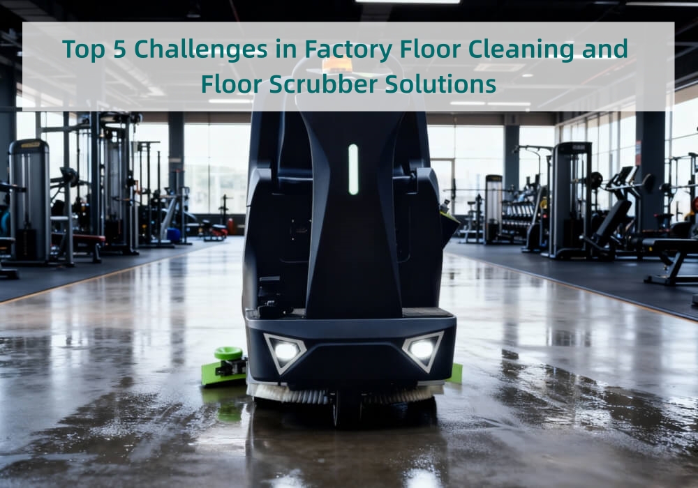 Top 5 Challenges in Factory Floor Cleaning and Floor Scrubber Solutions