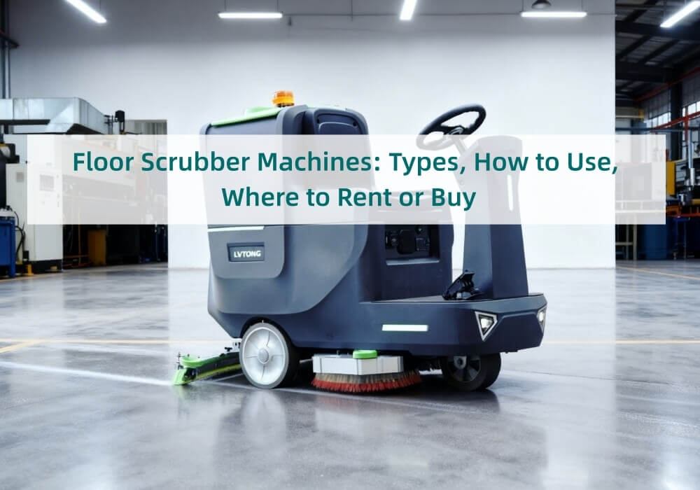 Floor Scrubber Machines Types How to Use Where to Rent or Buy - LVTONG Floor Scrubber Machines Types How to Use Where to Rent or Buy