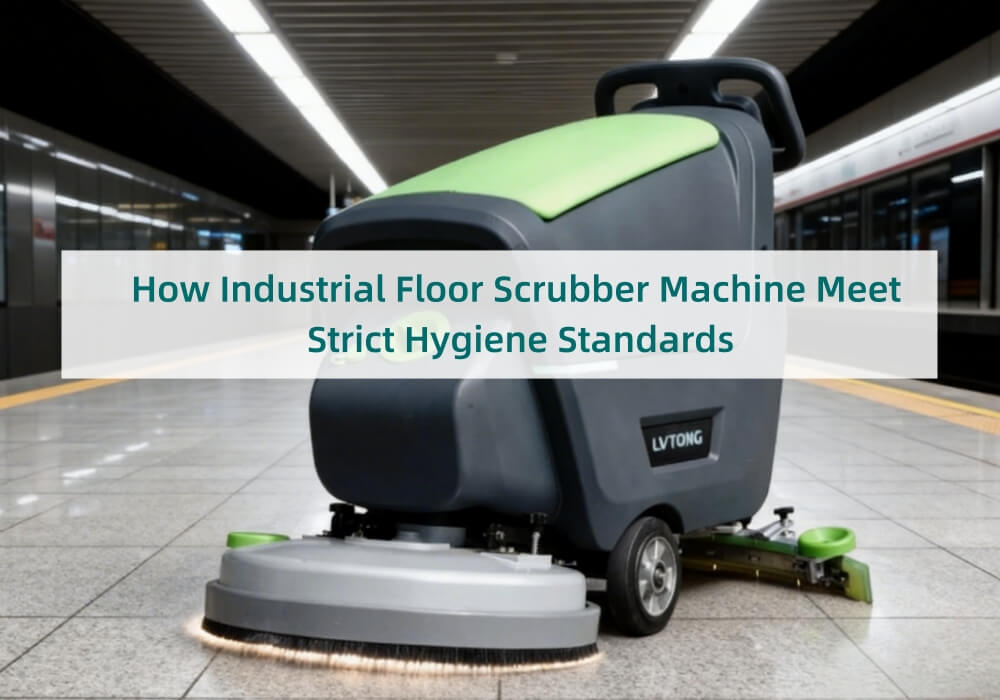 How Industrial Floor Scrubber Machine Meet Strict Hygiene Standards - LVTONG How Industrial Floor Scrubber Machine Meet Strict Hygiene Standards