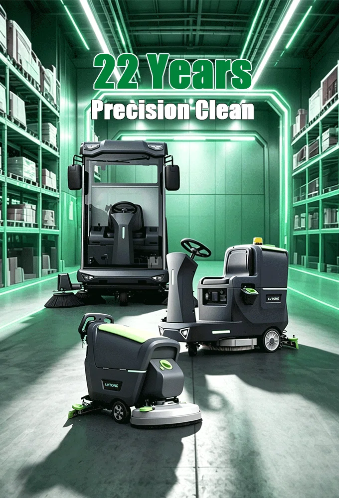 Floor Scrubber Manufacturer in China | LVTONG