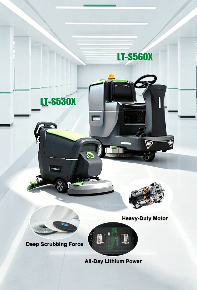 Floor Scrubber Manufacturer in China | LVTONG