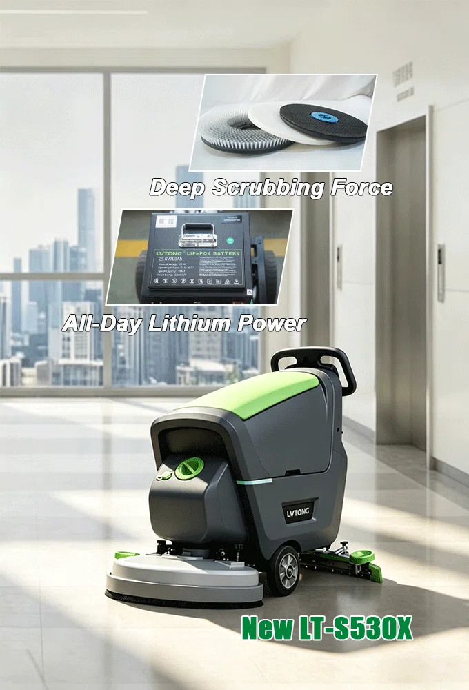 Floor Scrubber Manufacturer in China | LVTONG