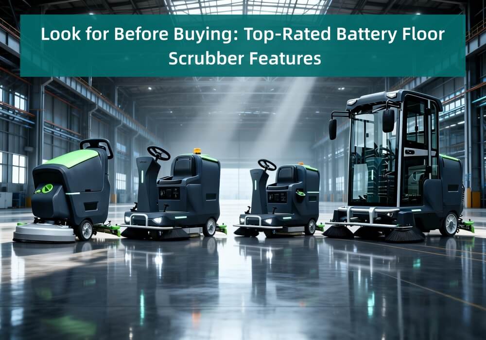 Look for Before Buying Top-Rated Battery Floor Scrubber Features