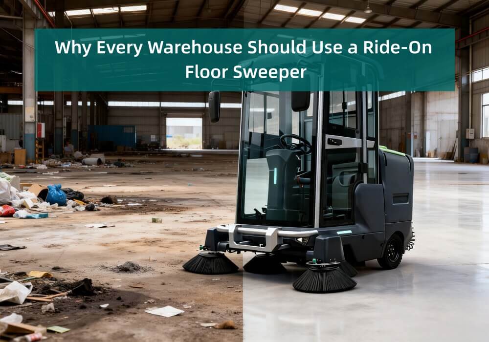 Why Every Warehouse Should Use a Ride-On Floor Sweeper