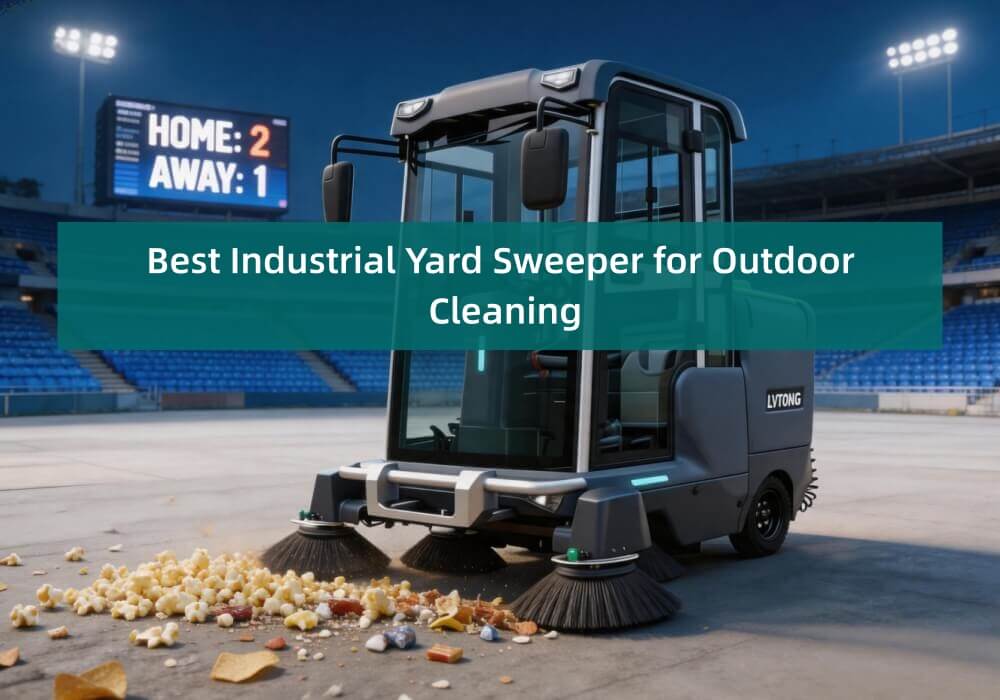 Best Industrial Yard Sweeper for Outdoor Cleaning