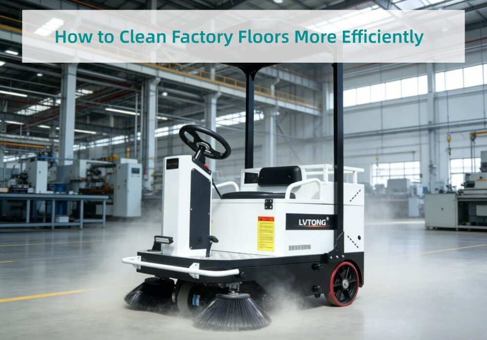 How to Clean Factory Floors More Efficiently