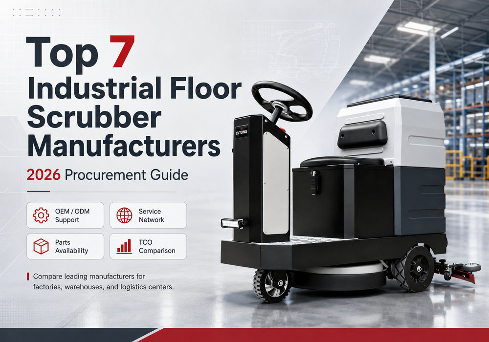 top industrial floor scrubber manufacturers 2026 procurement guide